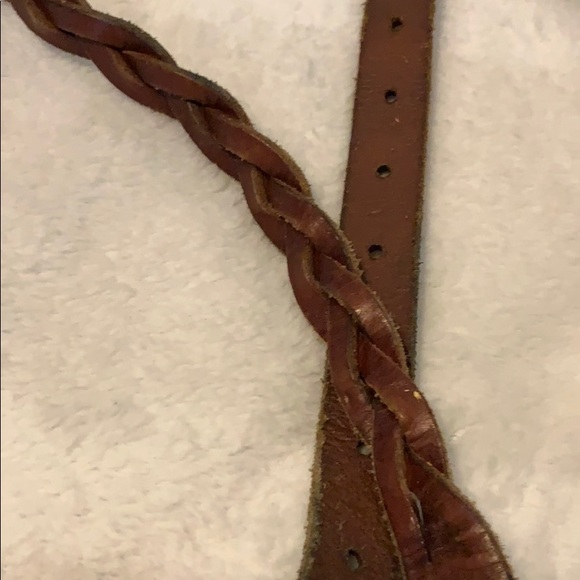 American Eagle Brown Leather Belt Set - Picture 5 of 8